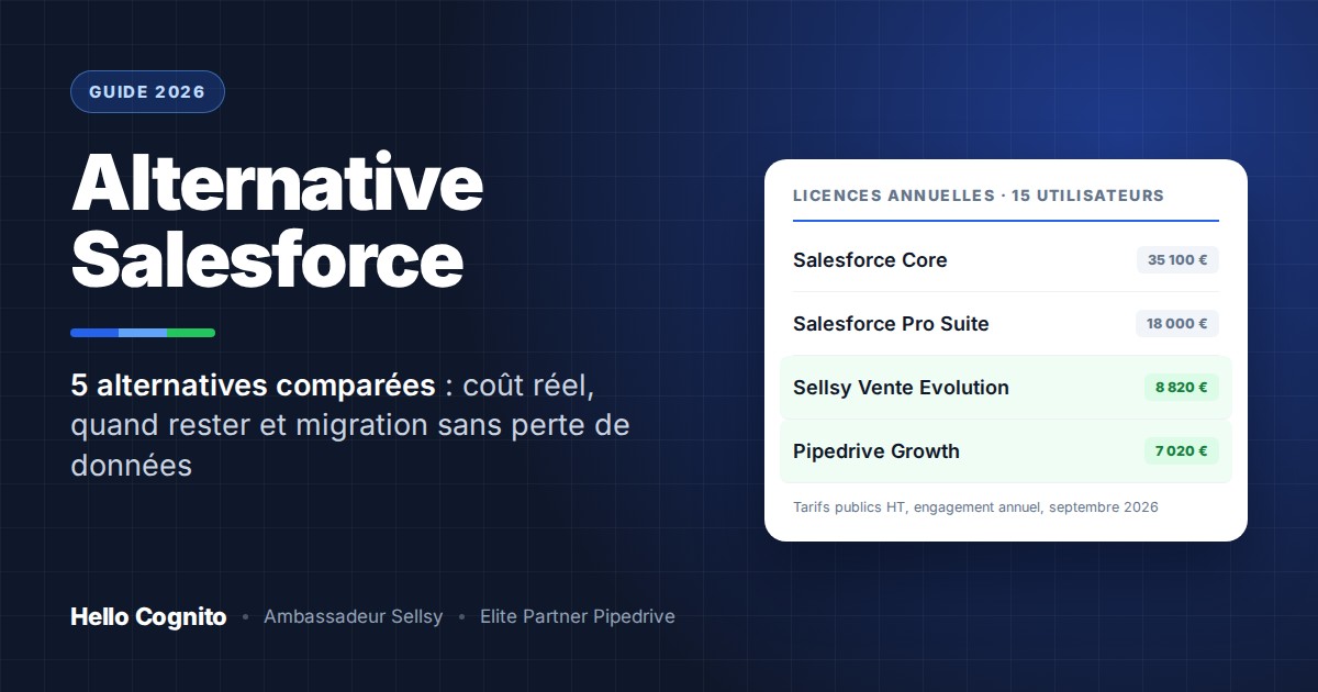 Alternative Salesforce 2026 : quand quitter Salesforce