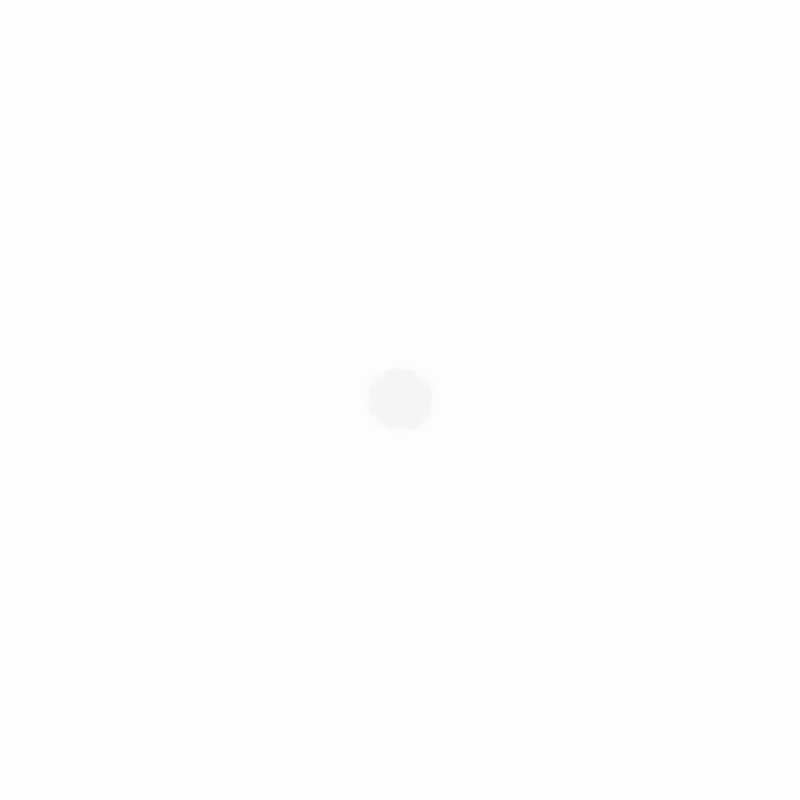 Animated loading spinner with a rotating circle of black dots on white background.