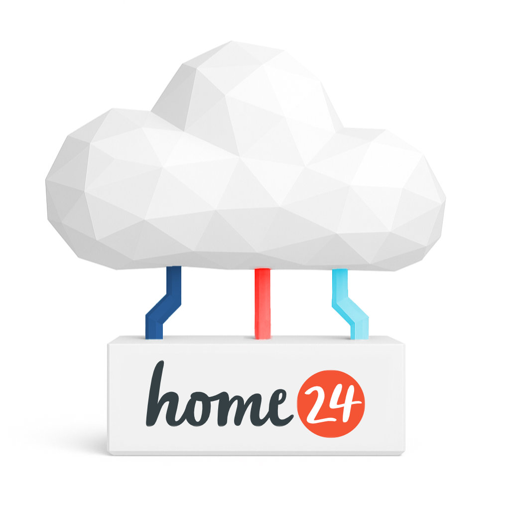 Cloud9 Fulfilment cloud with the Homes24 logo