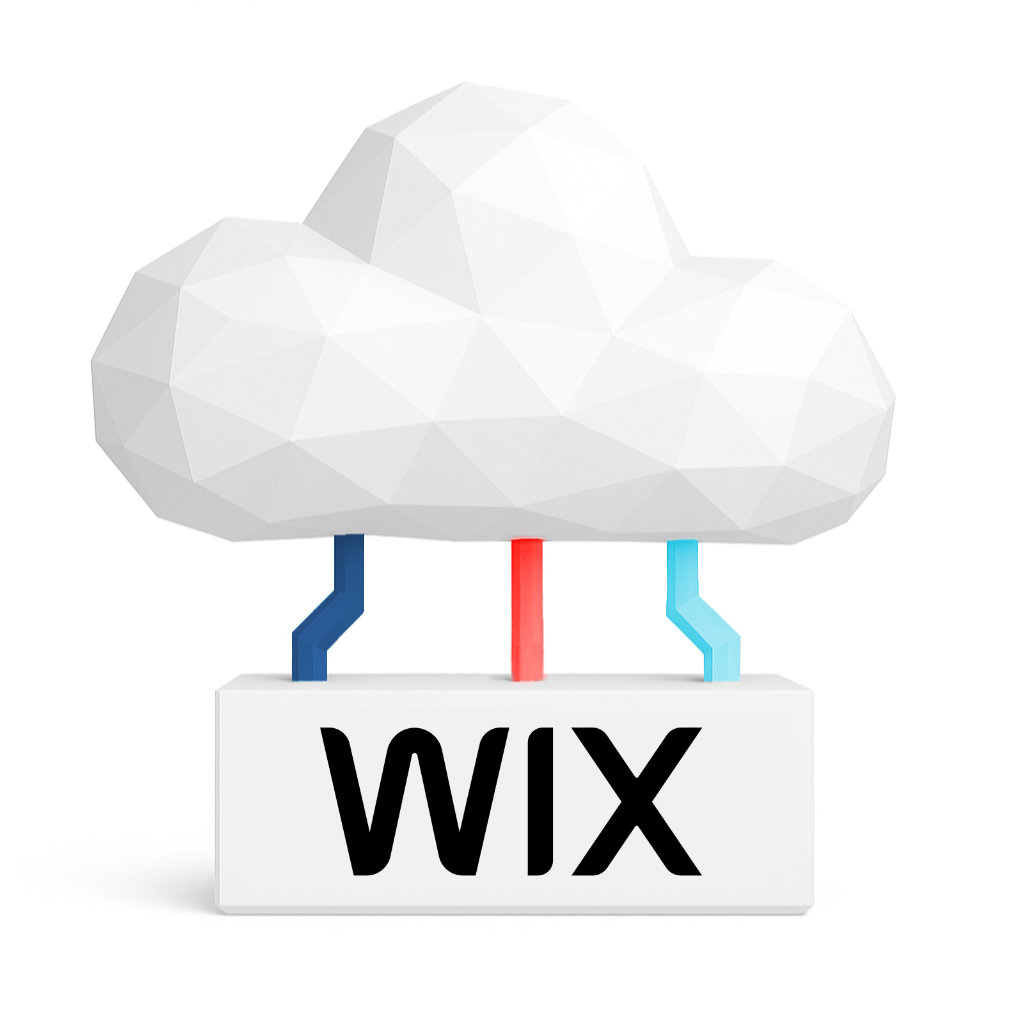 Cloud9 Fulfilment cloud with the Wix logo below