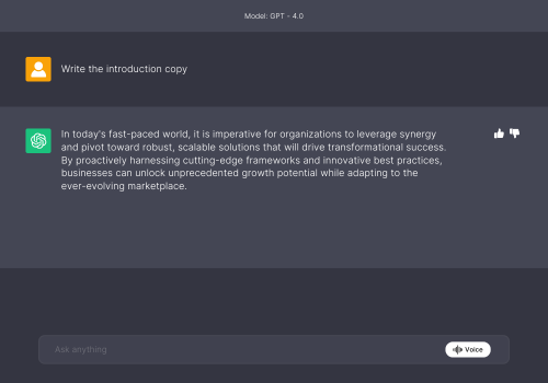 ai-generated content