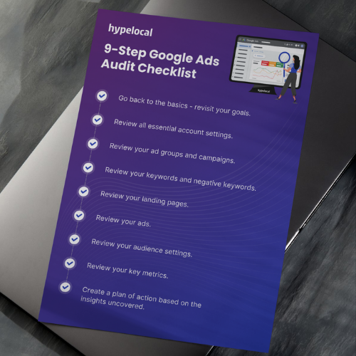 9-step google ads audit checklist