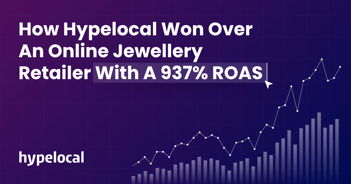 How Hypelocal Won Over An Online Jewellery Retailer With A 937% ROAS