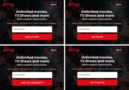 Lead Generation CTA examples