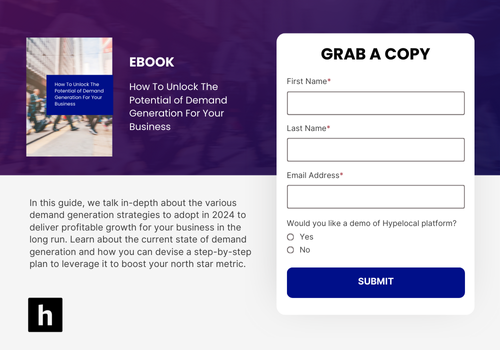 Potential of Demand Generation