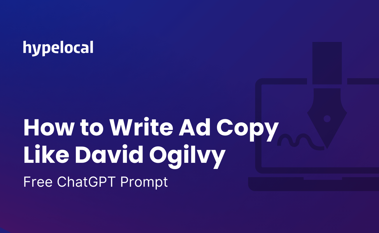 Free ChatGPT Prompt for Ad Copy