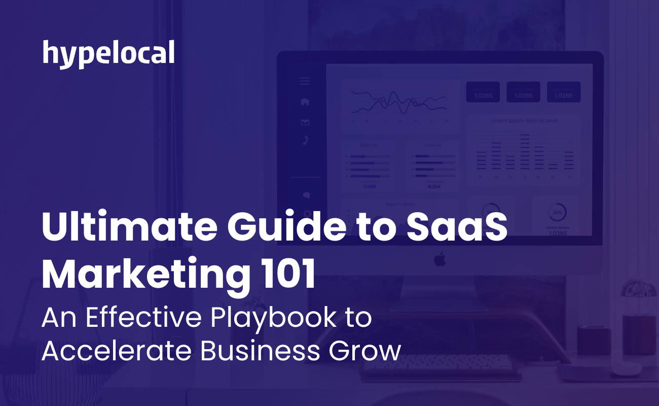 Guide to SaaS Marketing 101 - Blog Cover