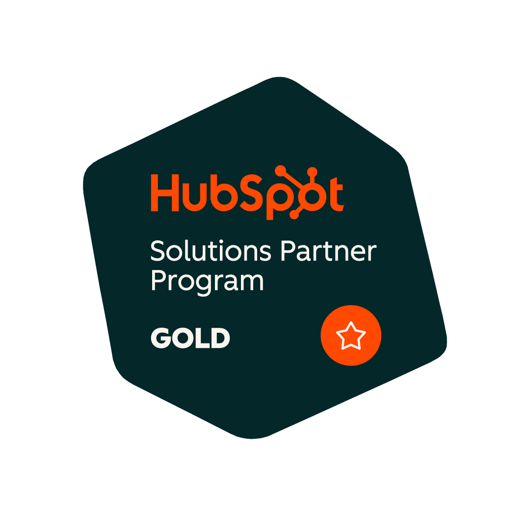 Hubspot Gold Solutions Partner Badge