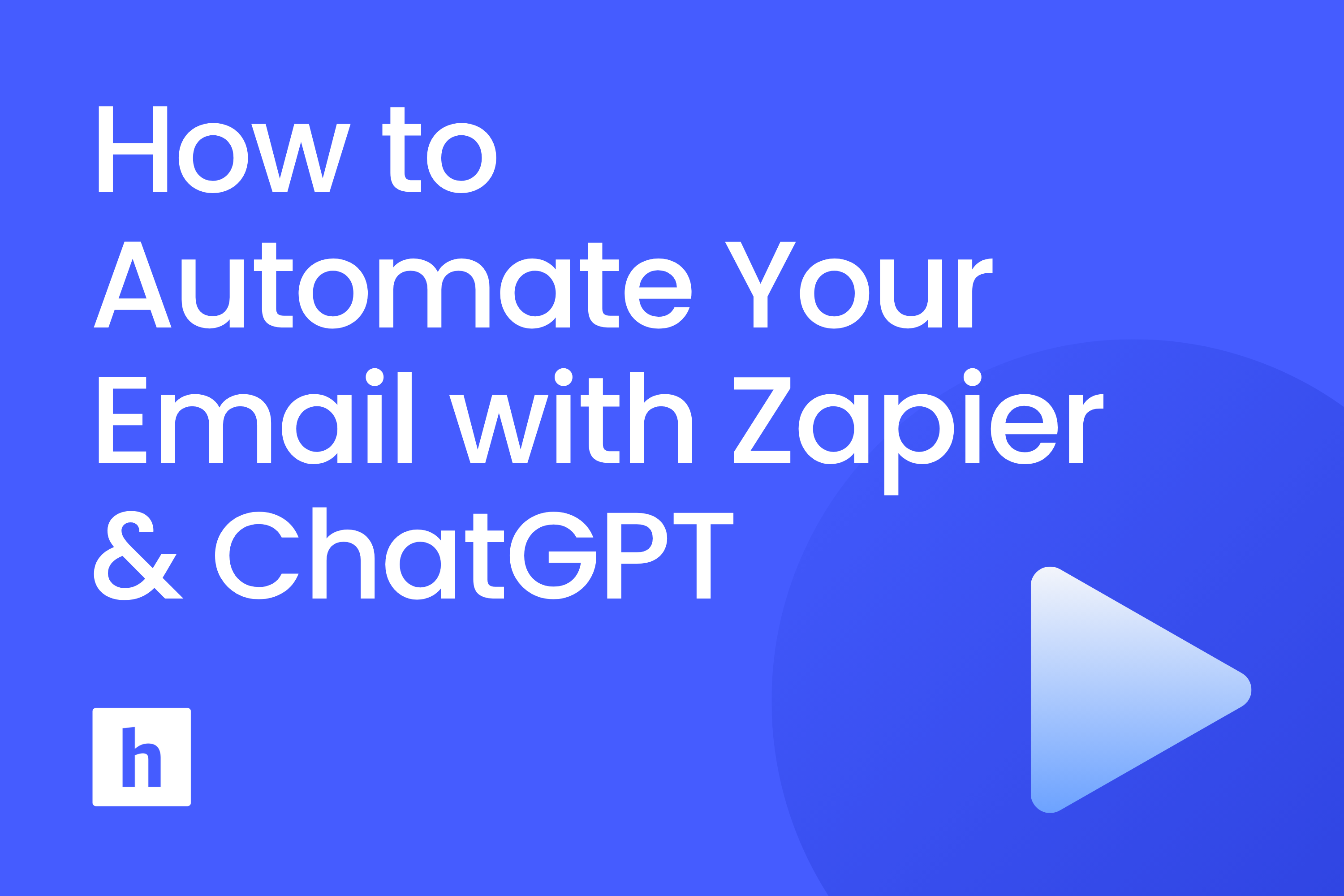 Automate Email Data Extraction With Zapier + ChatGPT