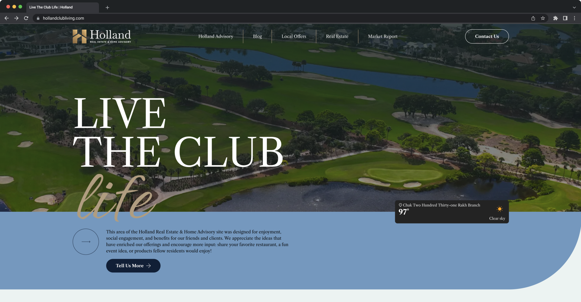 Holland Club Living