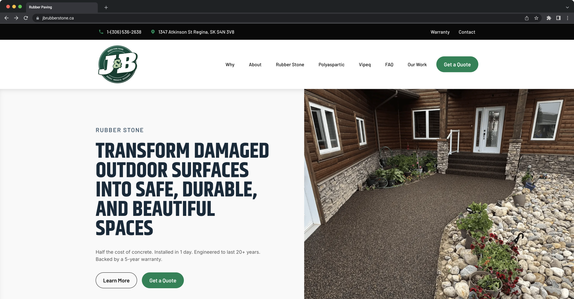 J & B Rubber Stone