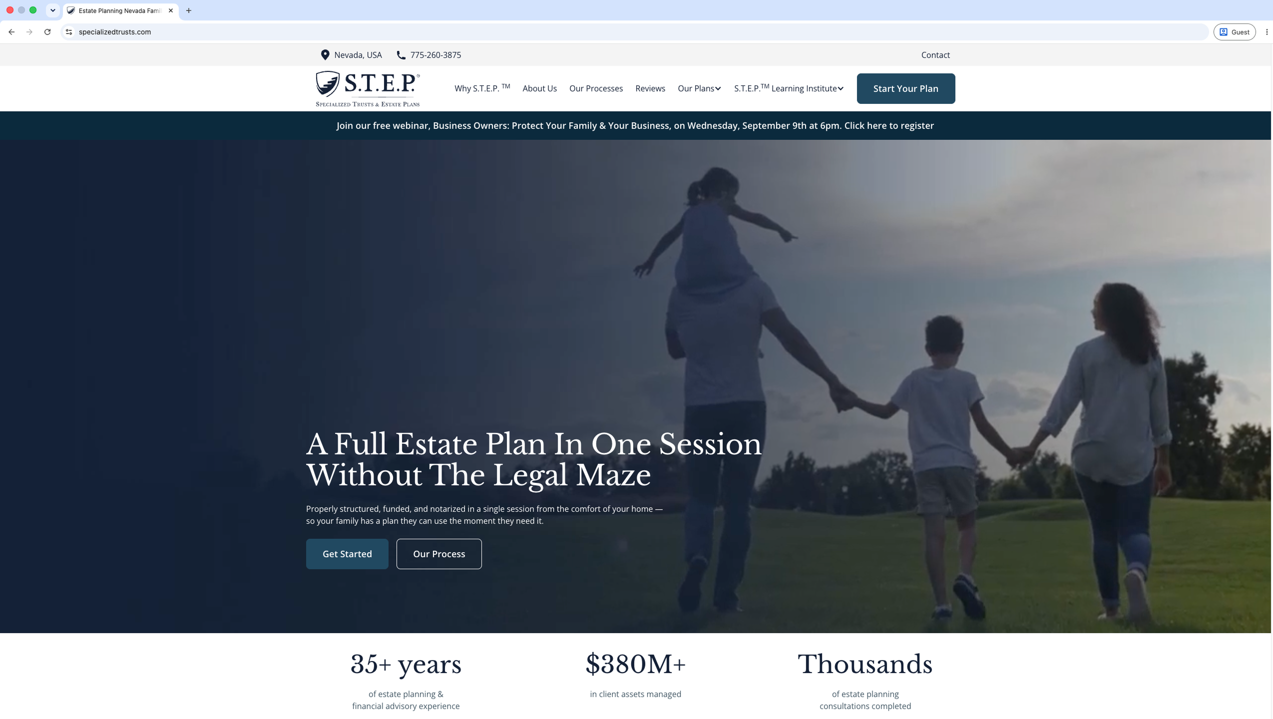 Specialized Trusts and Estate Planning (STEP)