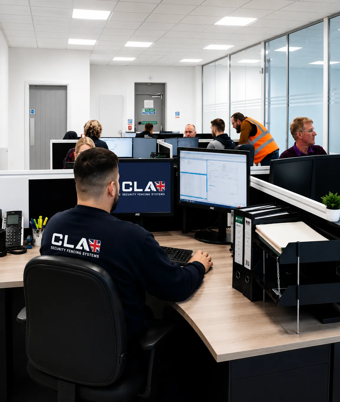 CLA Security Fencing System is committed to maintaining high standards of quality, consistency and customer service.