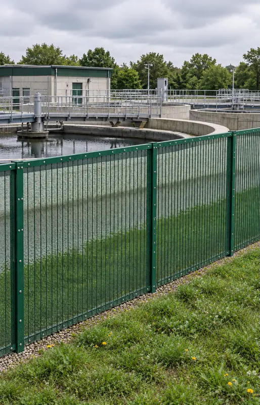 SR1 (A1) 358 mesh fencing is designed for projects that require a defined level of resistance to forced entry together with clear visibility across the perimeter.