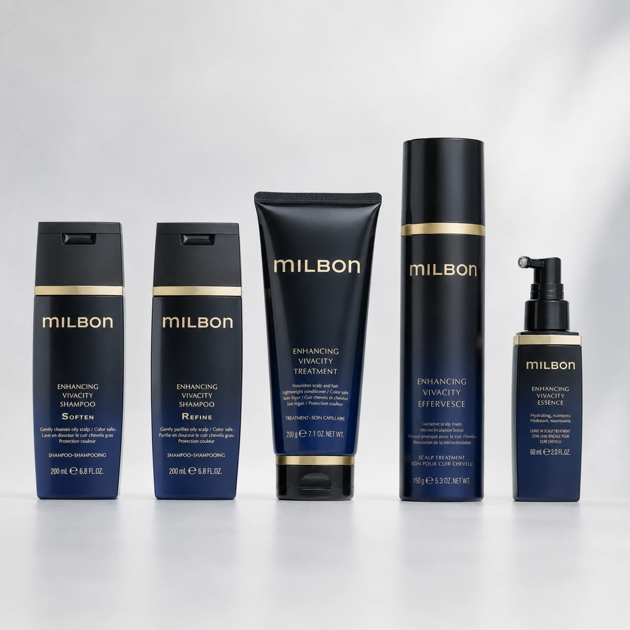 Milbon professional haircare products