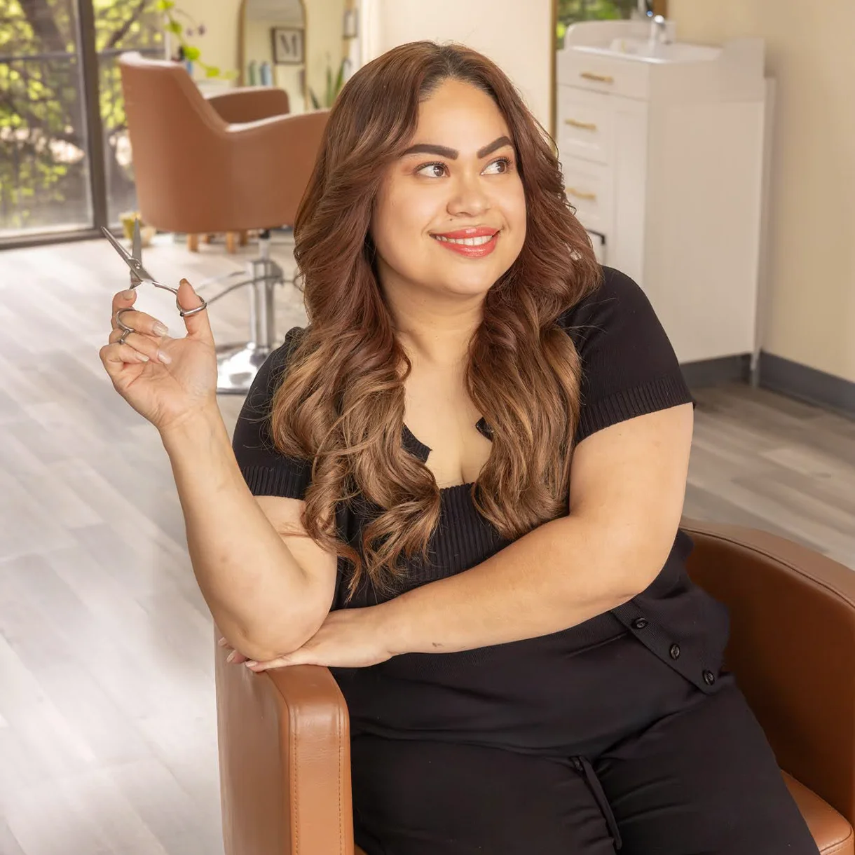 Maria Escobedo of M Hair Lounge