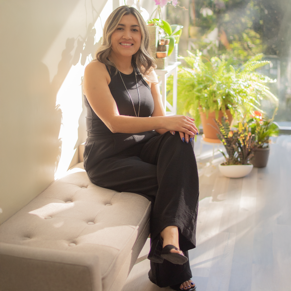 Veronica Rey, master hairstylist at M Hair Lounge