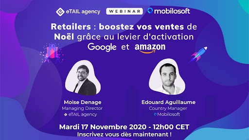 Webinar - Retail - Booster vos ventes de Noël avec Google et Amazon