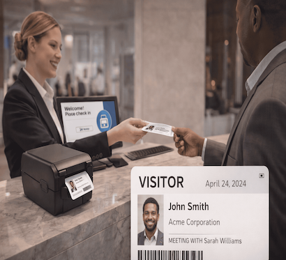 visitor management system for corporate offices