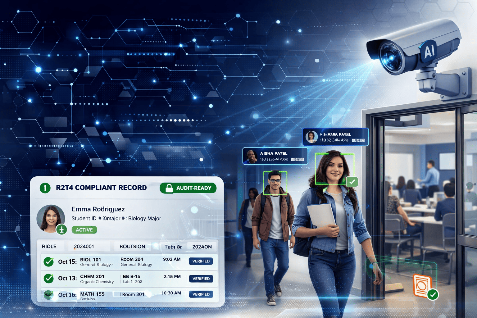 AI powered attendance tracking in class