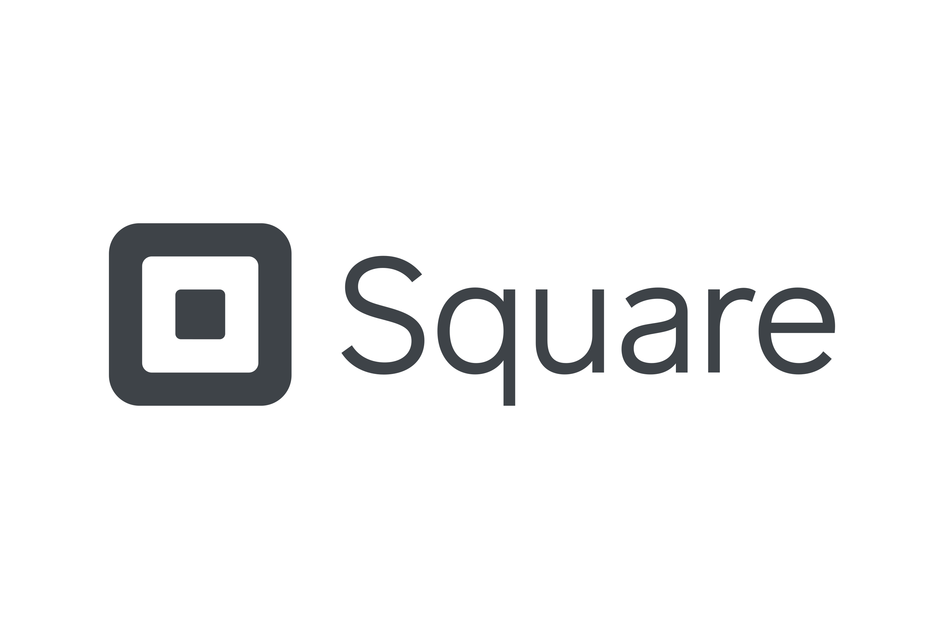 Square company logo with a rounded square icon and the word 'Square' in dark gray.