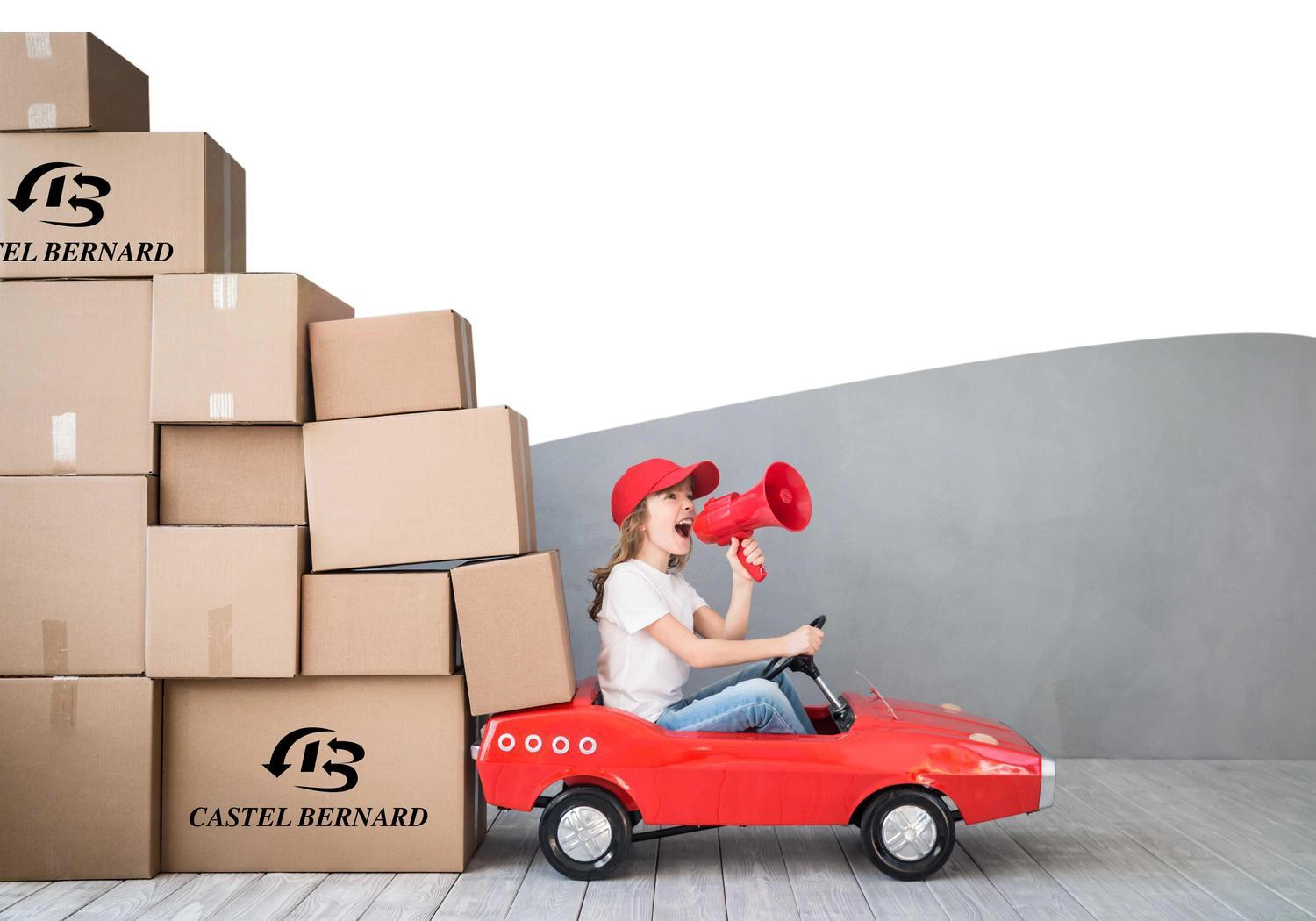 Carton déménagement Castel Bernard