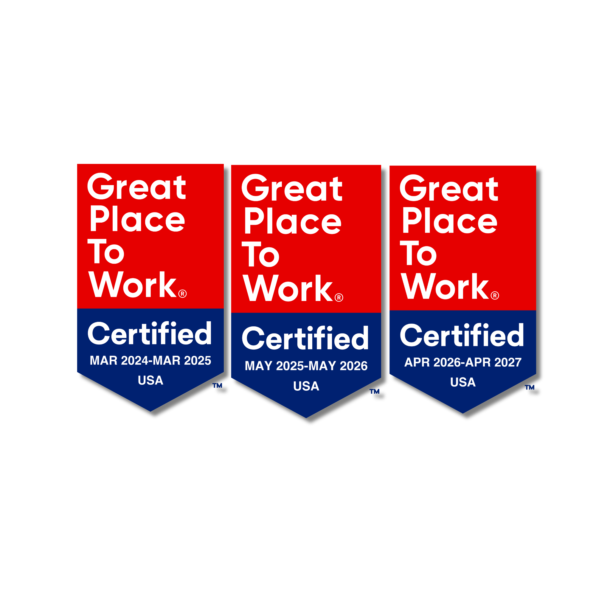 Great Place to Work Certified Workplace Badge- Powerback Pediatrics - 2025-2026