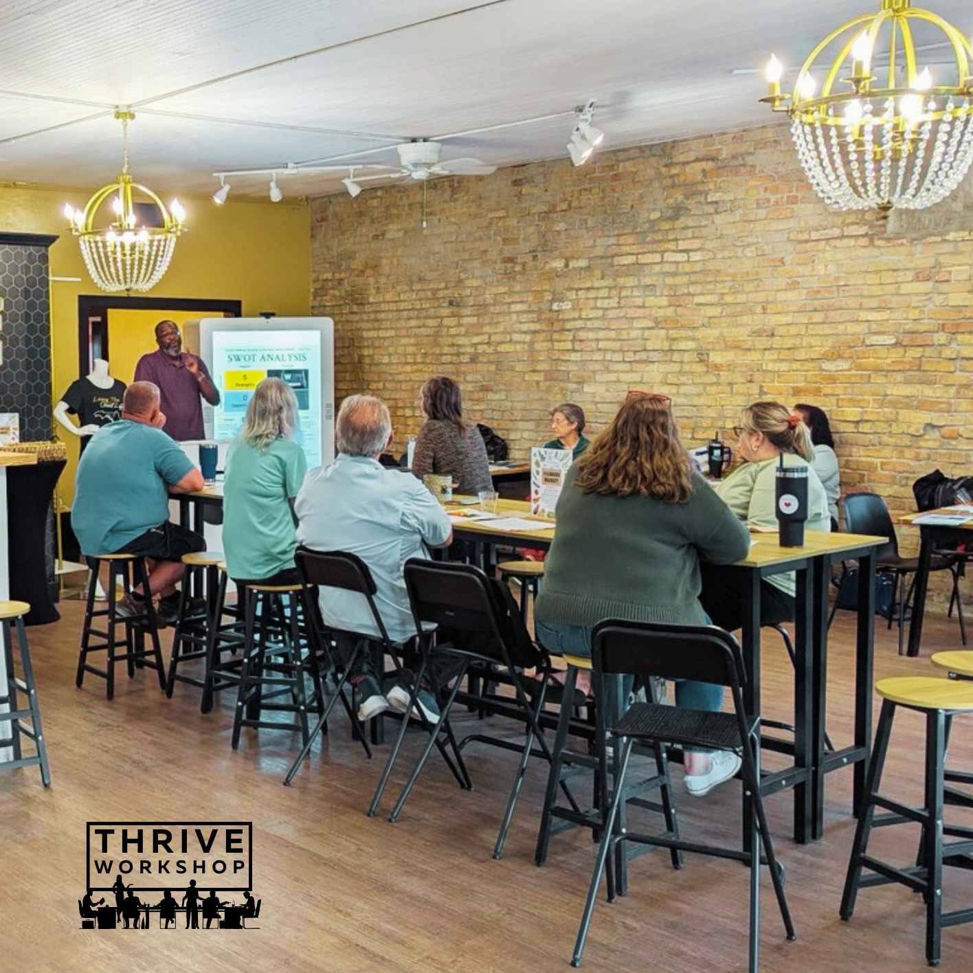 People at Thrive Workshop