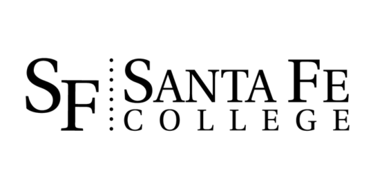 Black Santa Fe logo