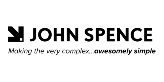 Black John Spence logo