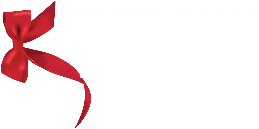 Red satin ribbon tied into a bow with one curled tail on a white background.