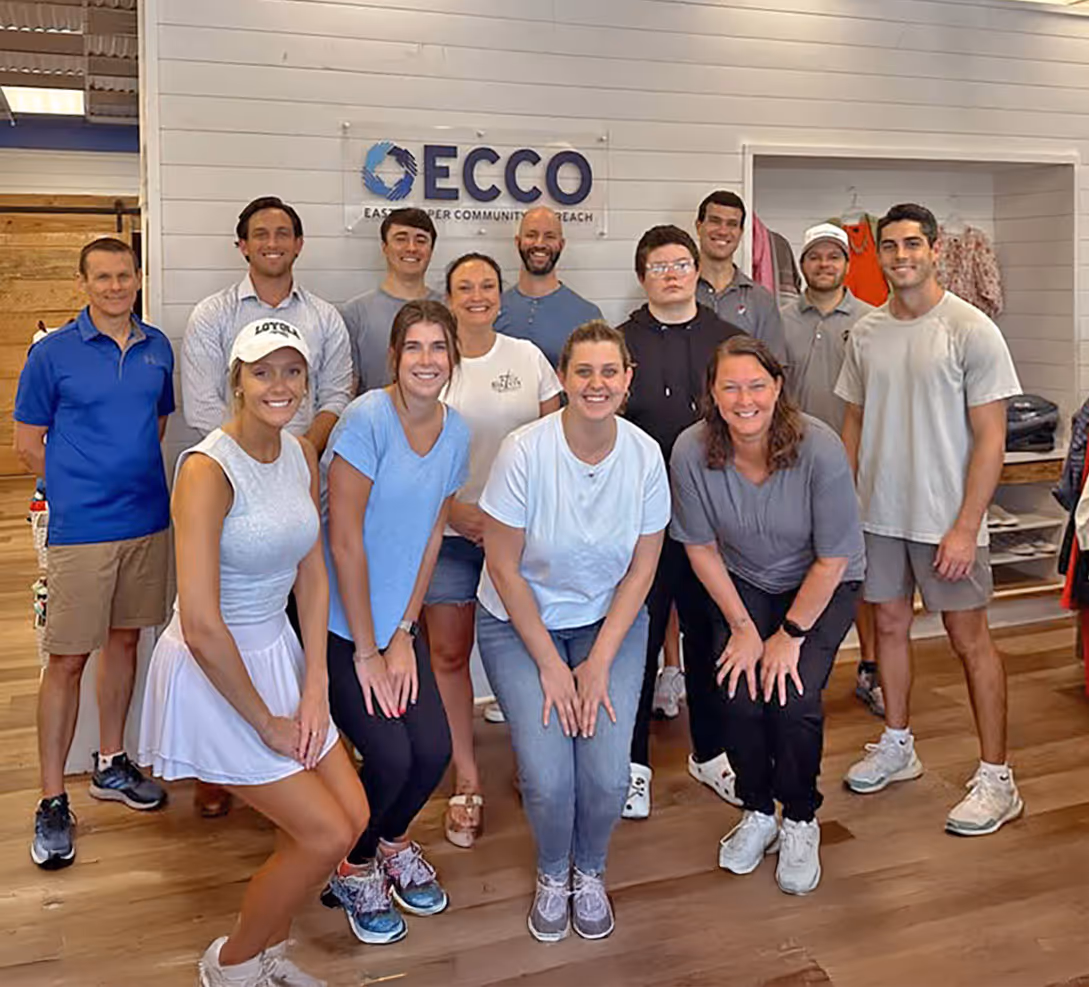 Commonwealth Financial Group team supporting ECCO