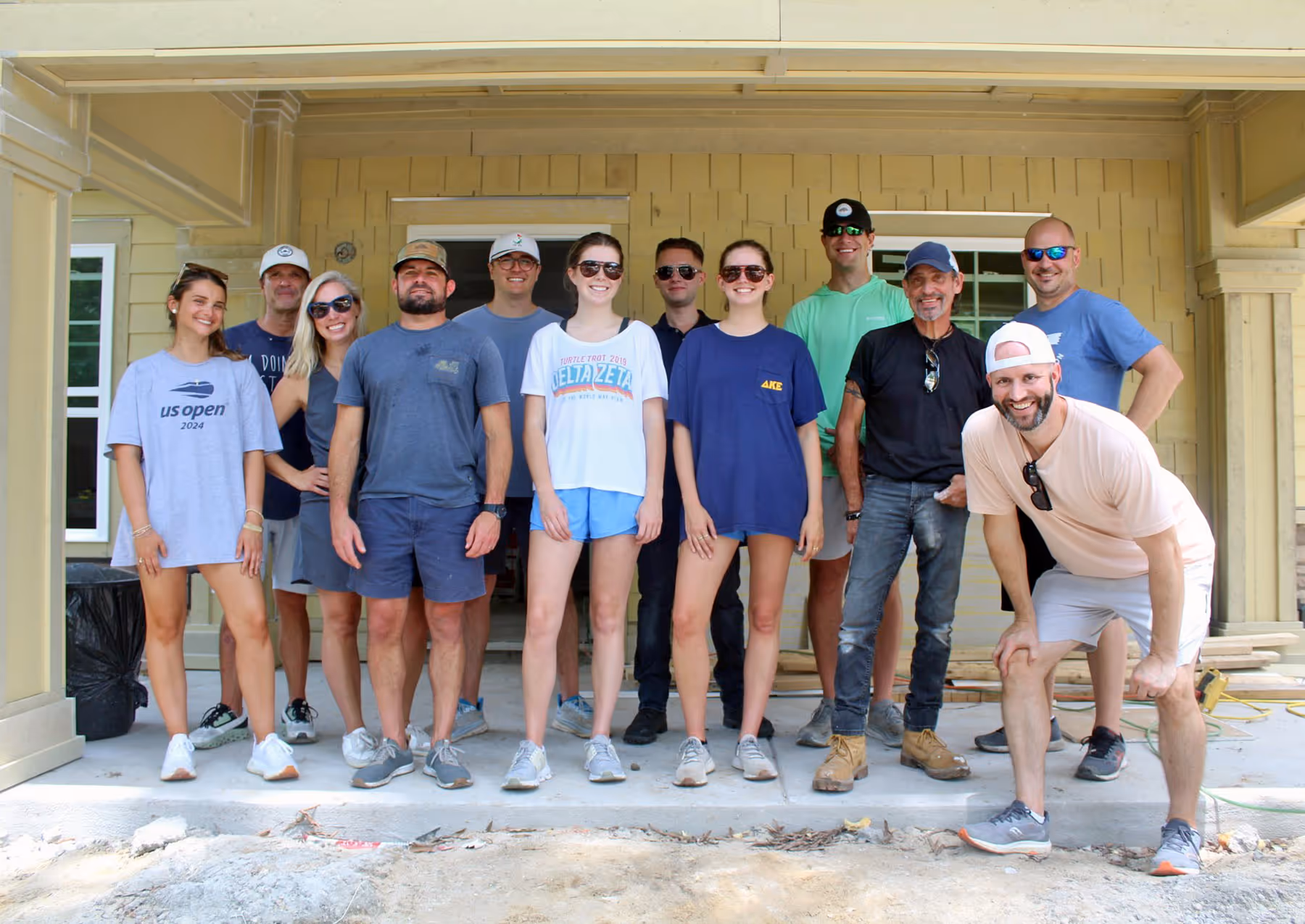 Commonwealth Financial Group team supporting Habitat for Humanity