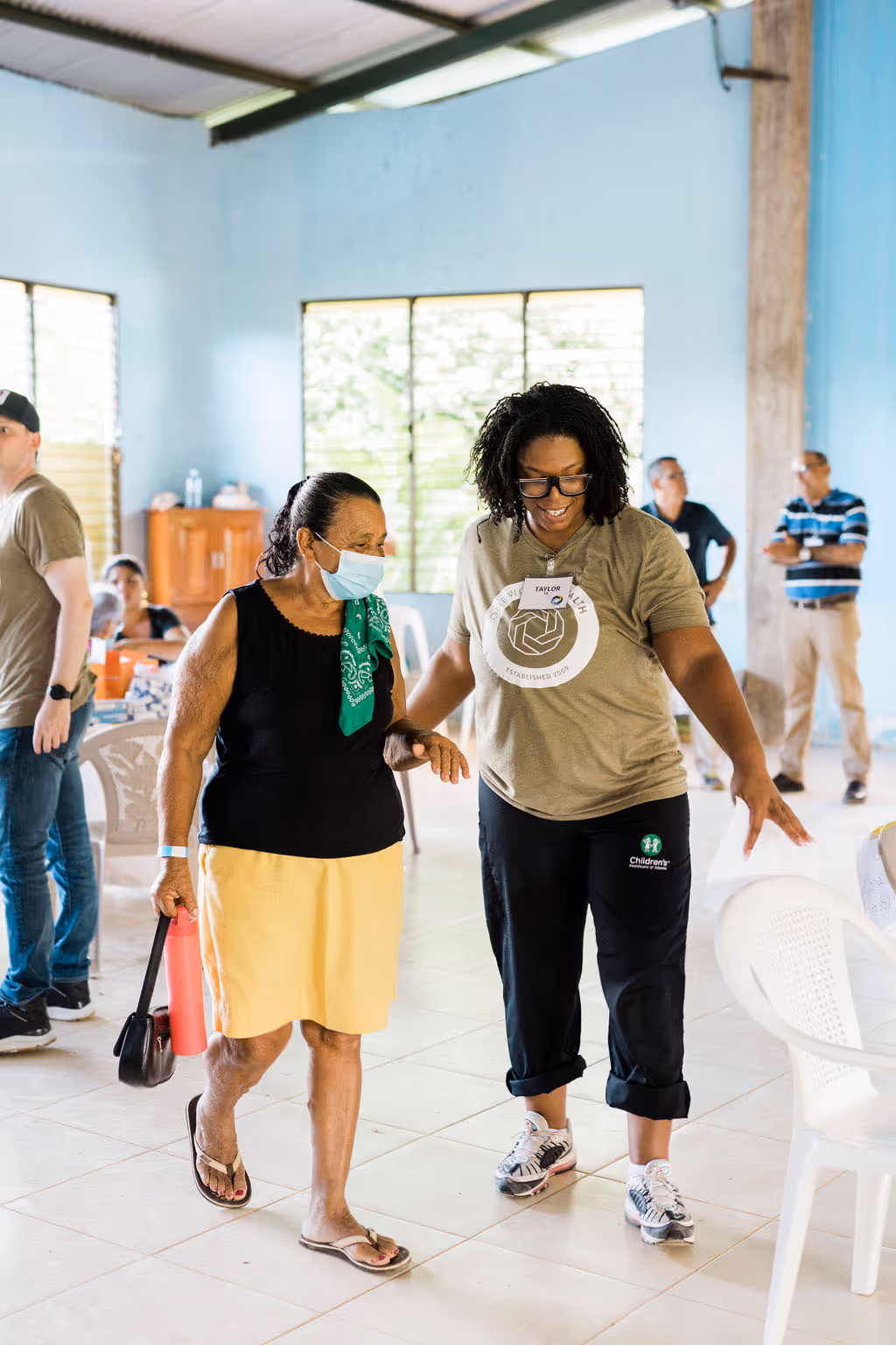 OneWorld Health volunteer