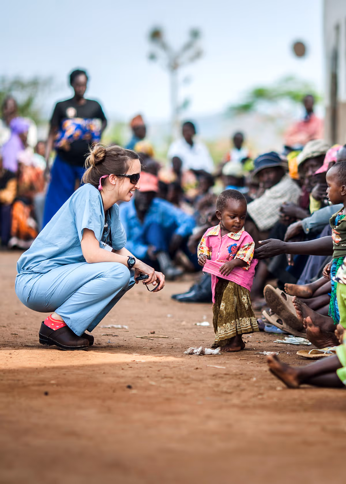 OneWorld Health volunteer