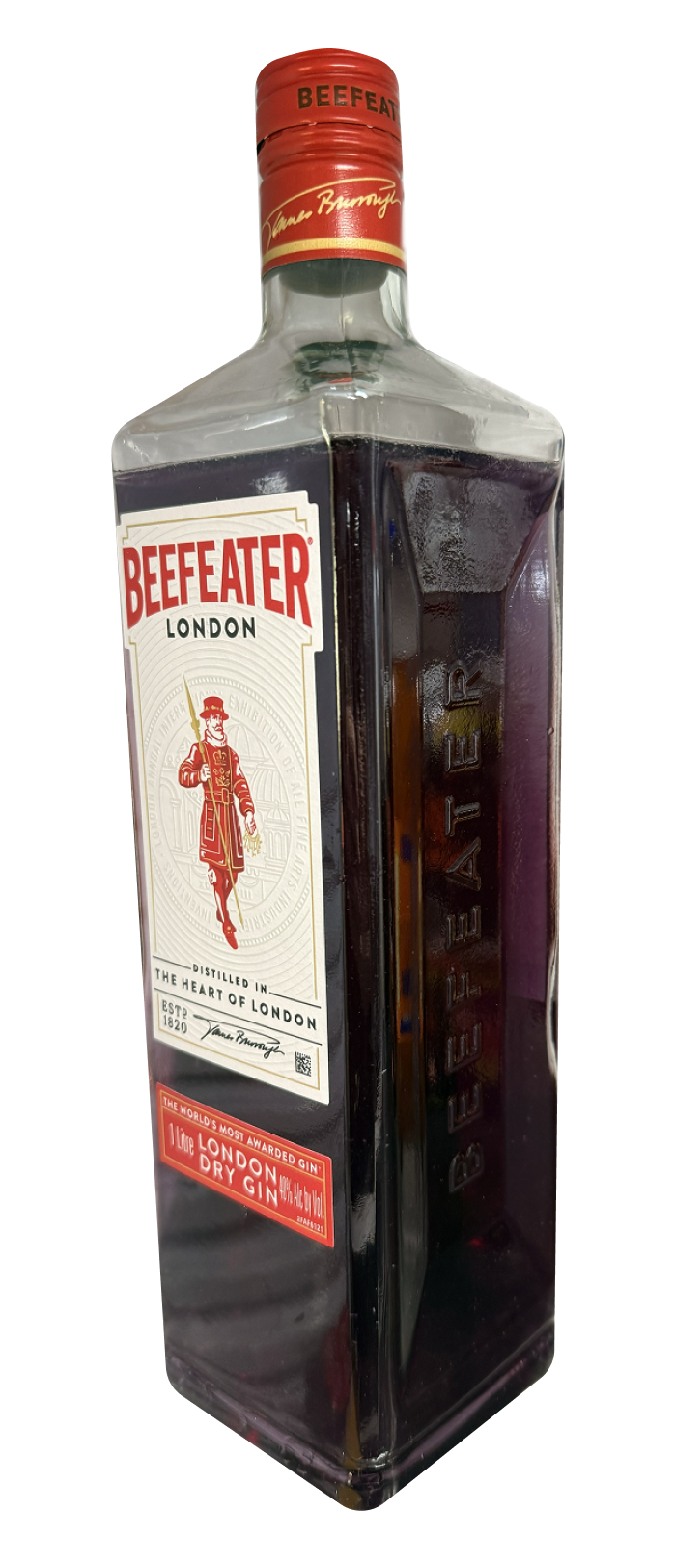 Bottle of purple clarified lavender Bee's Knees