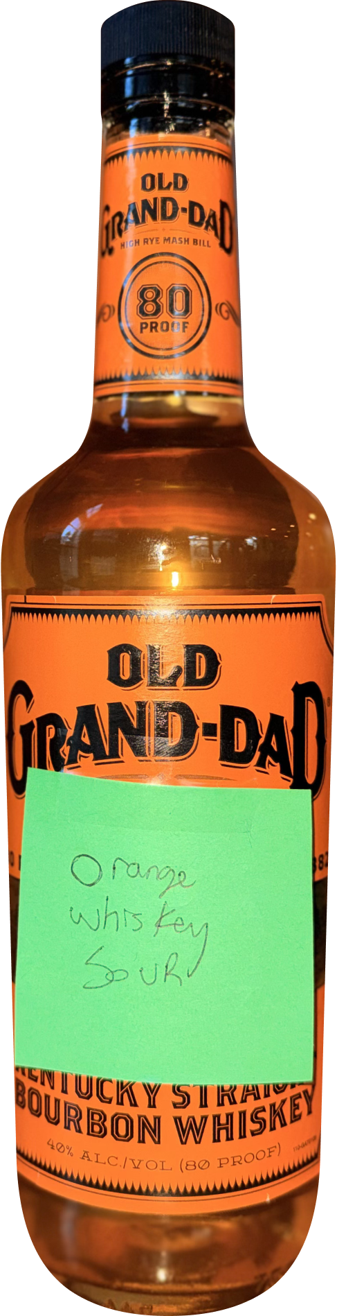 Bottled Clarified Orange Whiskey Sour