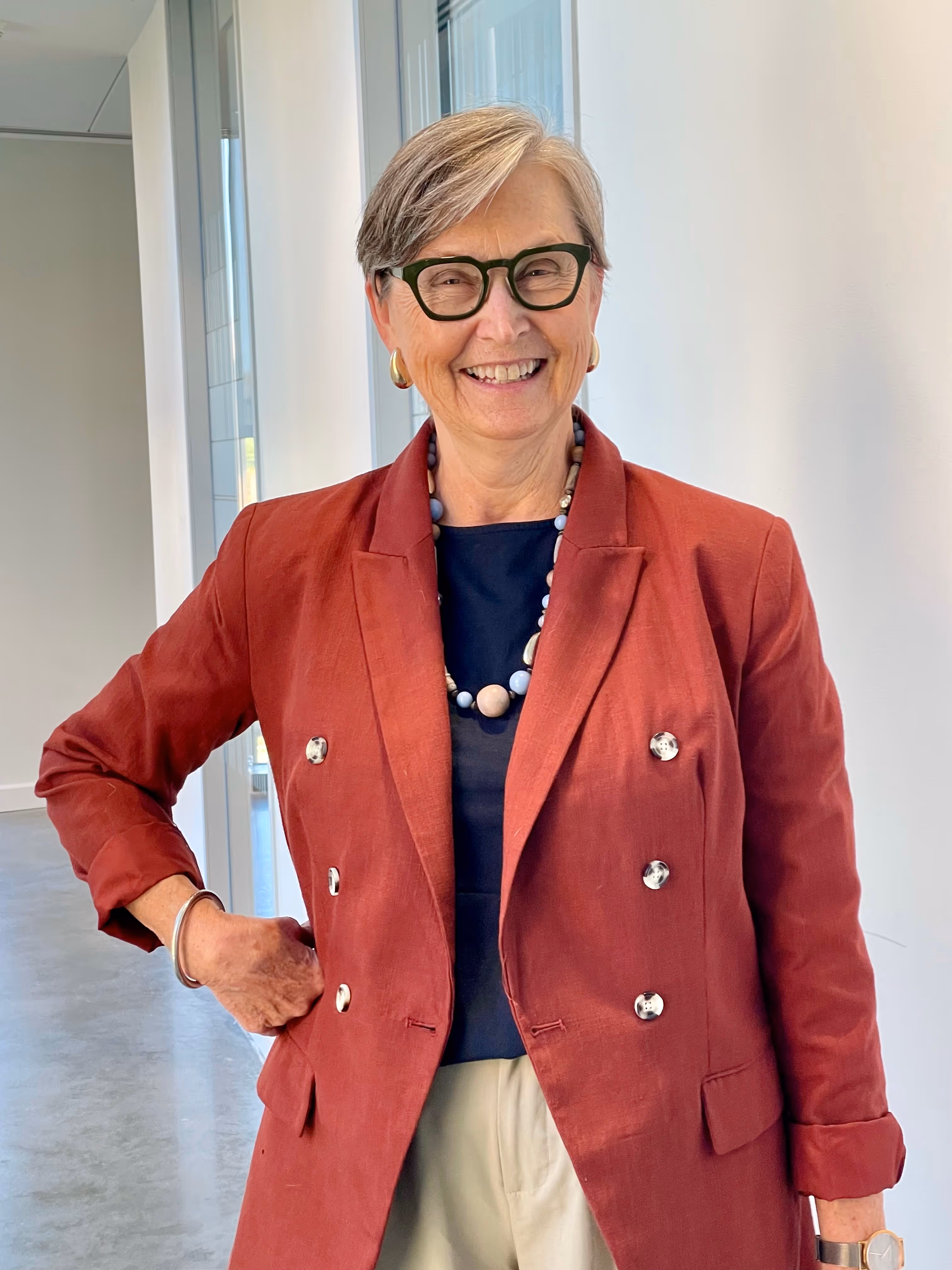 image of a person giving a presentation