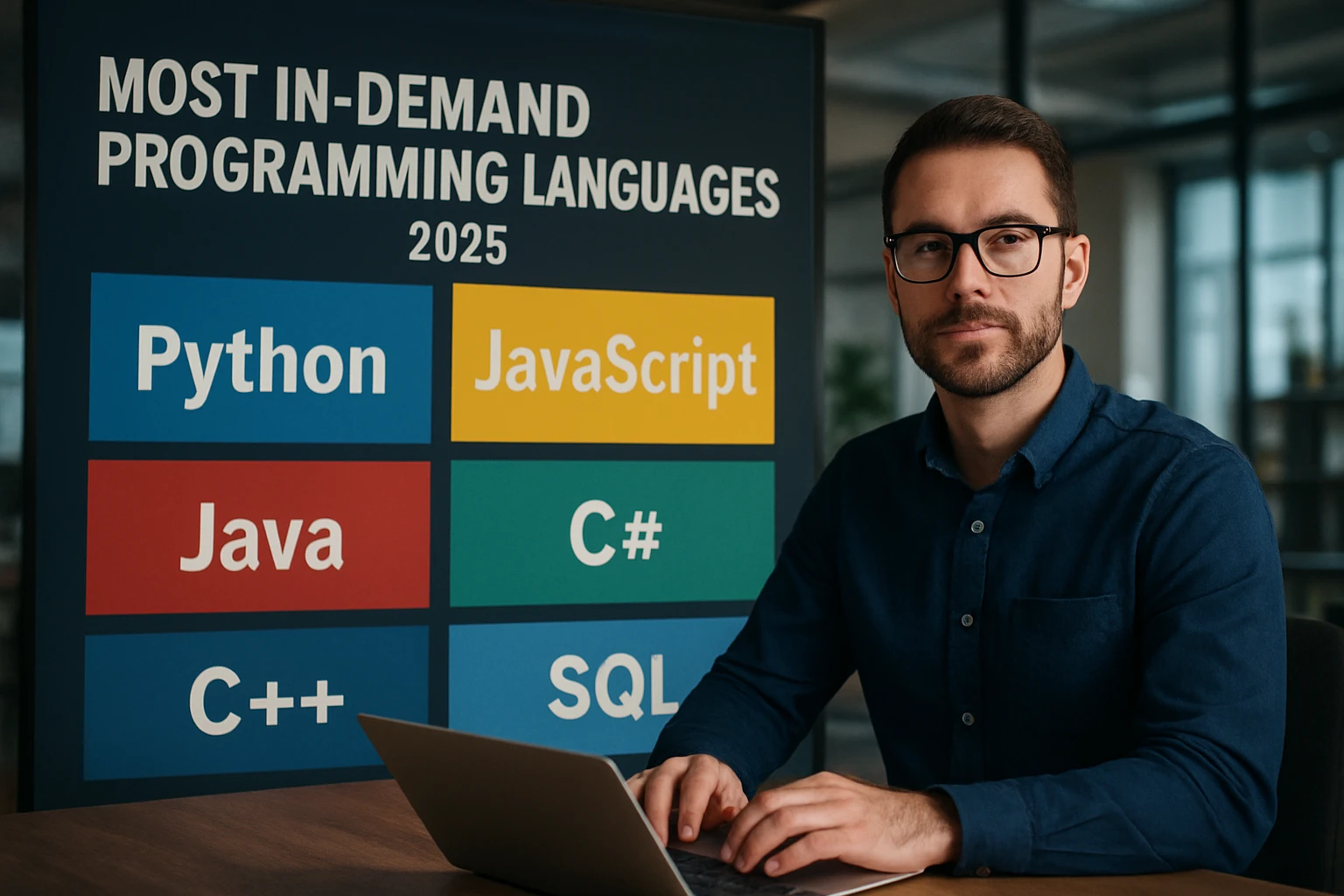 most in-demand programming languages 2025