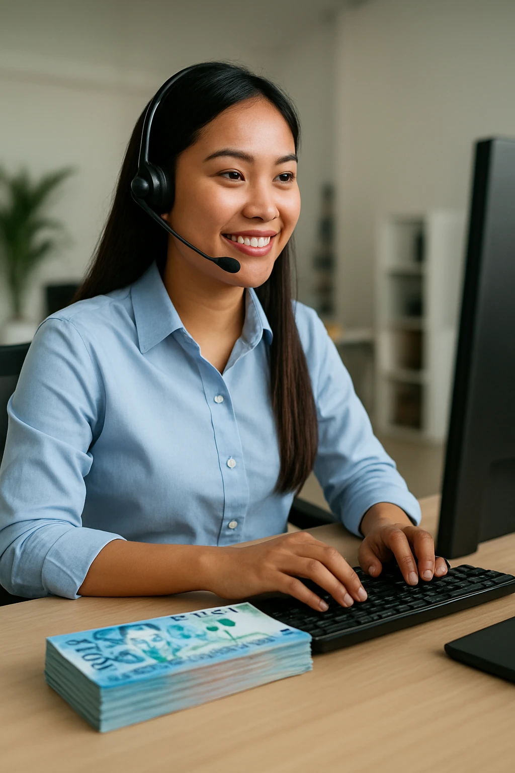 customer service representative salary in Philippines