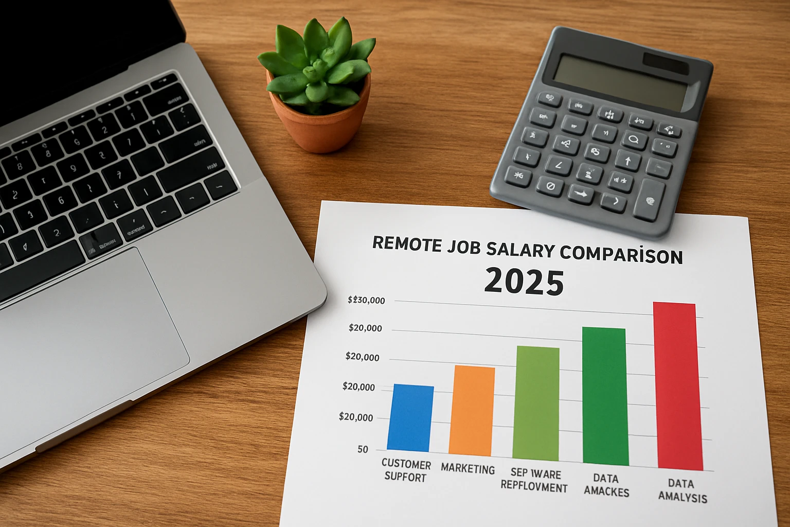 remote job salary comparison 2025