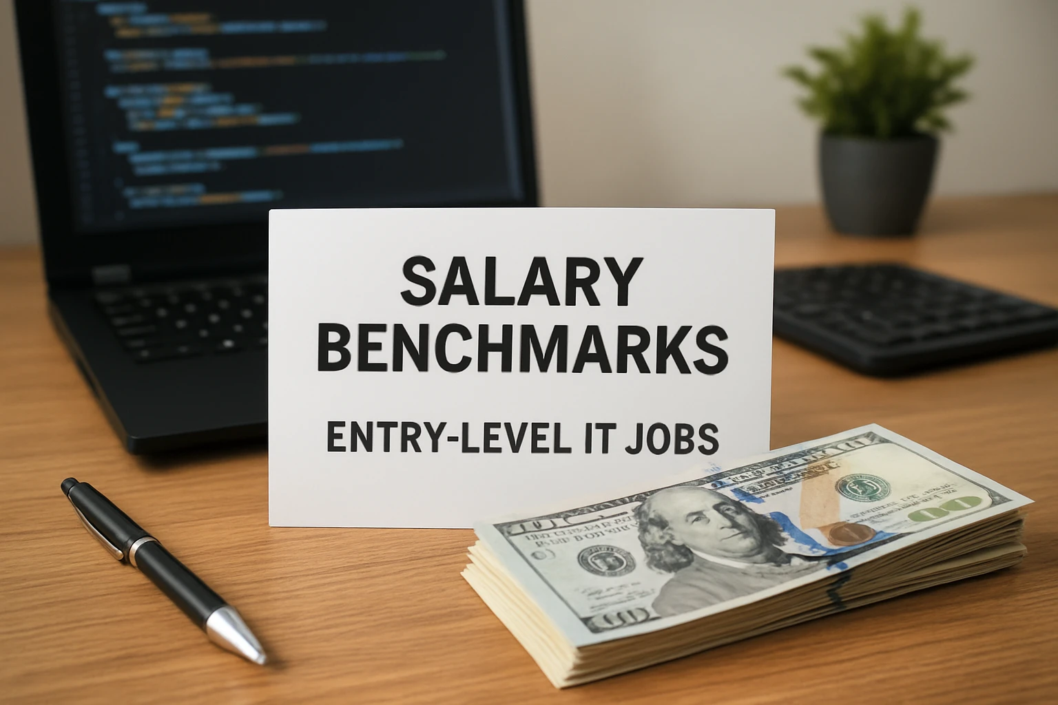 salary benchmarks for entry-level IT jobs