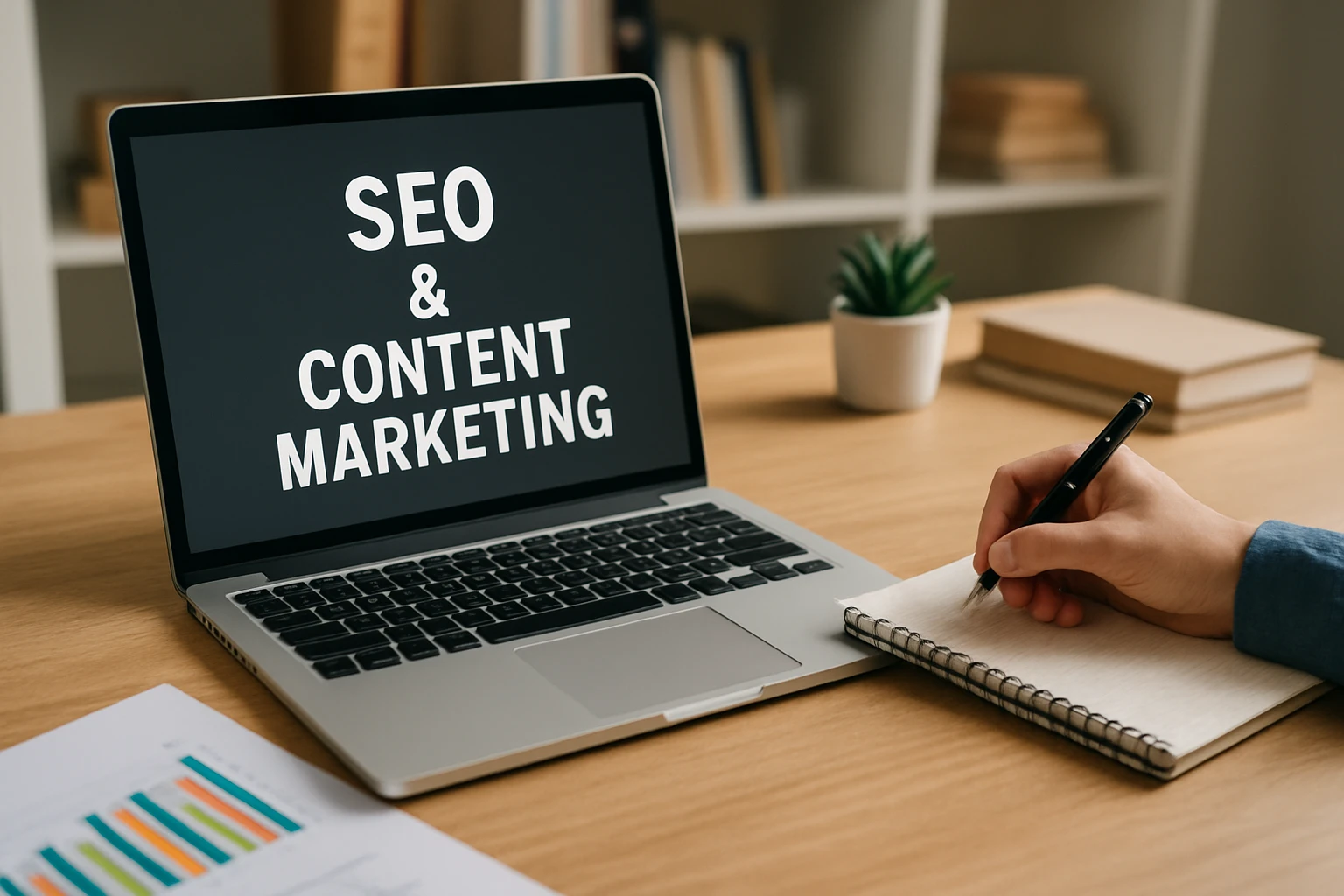 how to learn SEO and content marketing