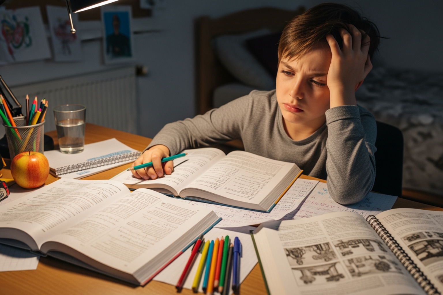 child struggling with homework or in a social setting - emotion dysregulation meaning