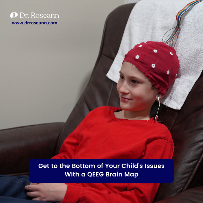 child getting a QEEG