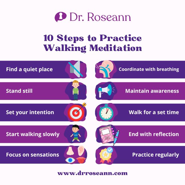 10 Steps to Practice Walking Meditation