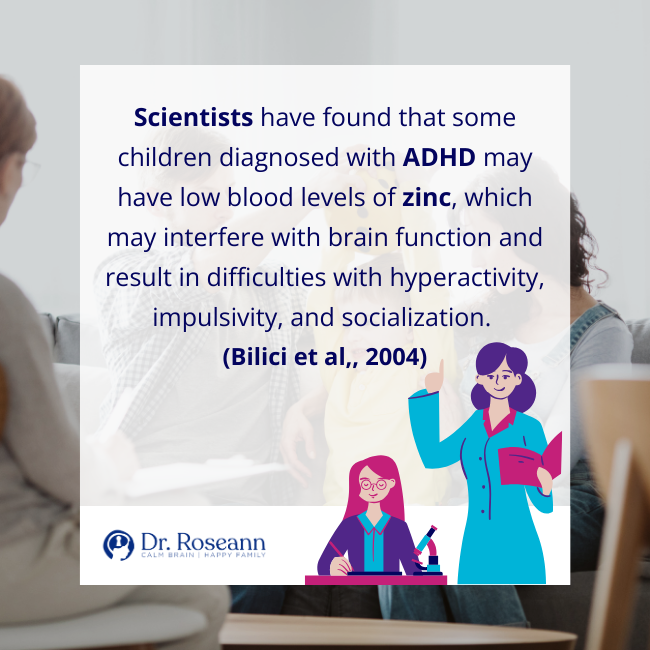 Children diagnosed with ADHD may have low blood vessels.