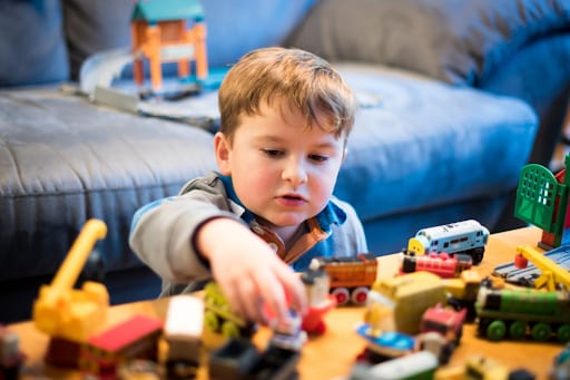 child playing with toys | Dr. Roseann