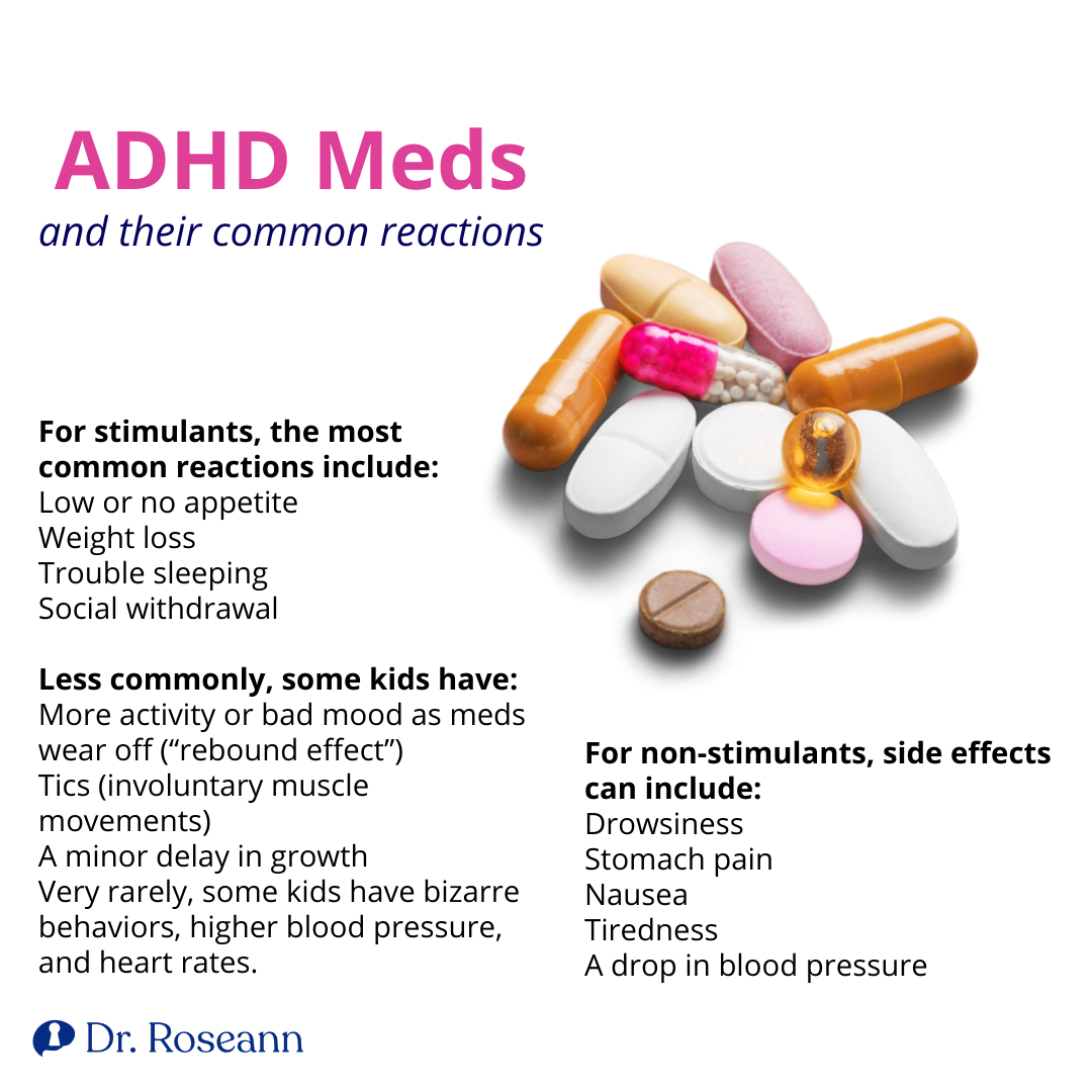Common reaction of meds and why fasting for ADHD can be good
