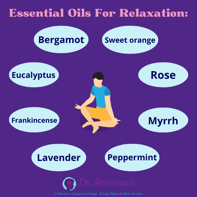 Essential oils for relaxation